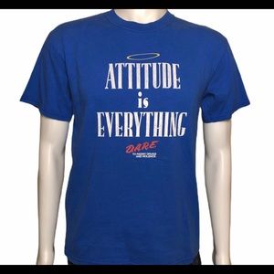 Rare Blue vintage Dare Tee